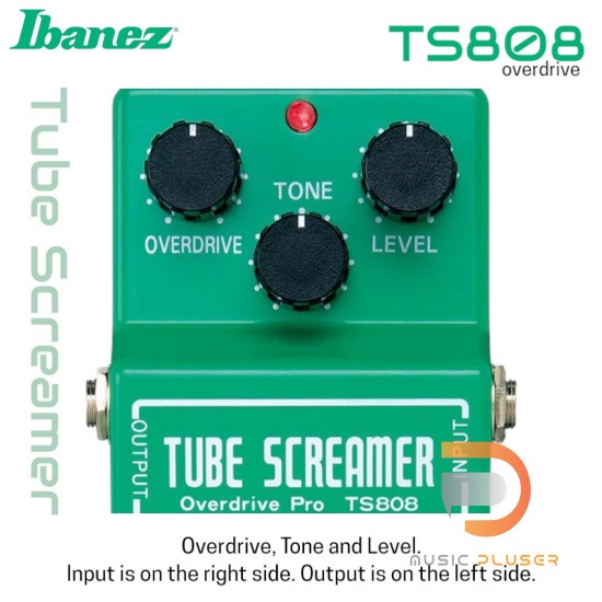 เอฟเฟคกีตาร์ Ibanez Tube Screamer TS808